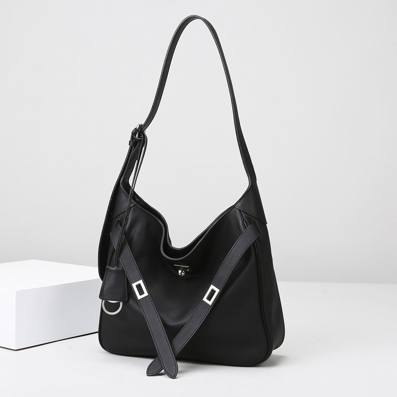 2025 Bags Women's messenger bags Simple and fashionable underarm bags High-end commuter bags Large capacity texture Light luxury shoulder bags Women