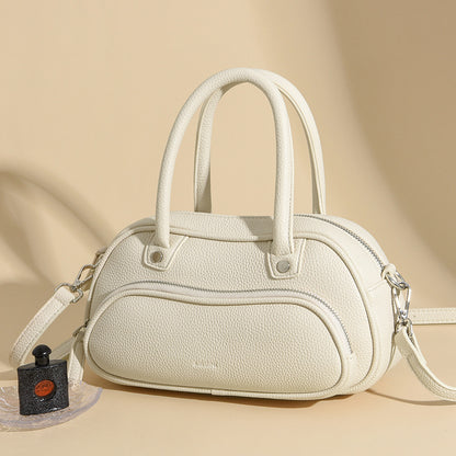 2025 Bag Summer Women's Versatile Saddle Bag Premium Handbag Casual Shoulder Bag Daily Commuter Messenger Bag Bag