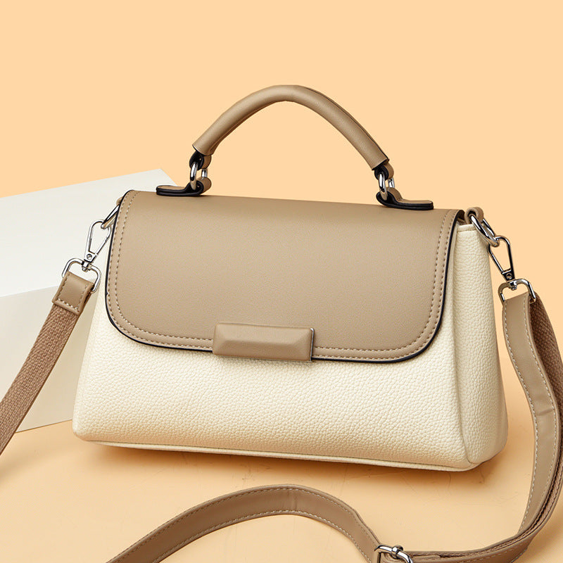 2025 popular new bag autumn and winter high-end sense niche messenger bag fashionable simple versatile handbag work commuter bag