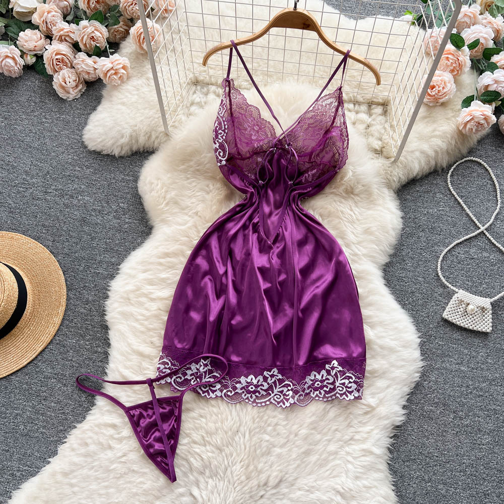 VAKKV Sexy Backless Lace Dress Summer Women Holiday Dress P225