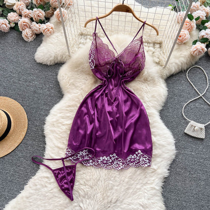VAKKV Sexy Backless Lace Dress Summer Women Holiday Dress P225