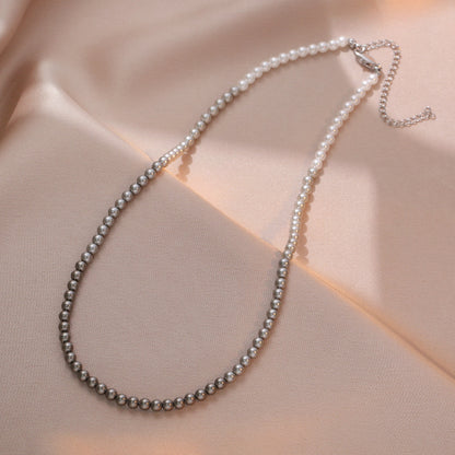 Necklace for Women Fever Same Style Shijia Pearl Clavicle Chain New Graceful and Fashionable Personalized Japanese and Korean Style Necklace
