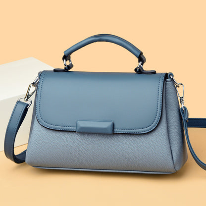 2025 popular new bag autumn and winter high-end sense niche messenger bag fashionable simple versatile handbag work commuter bag