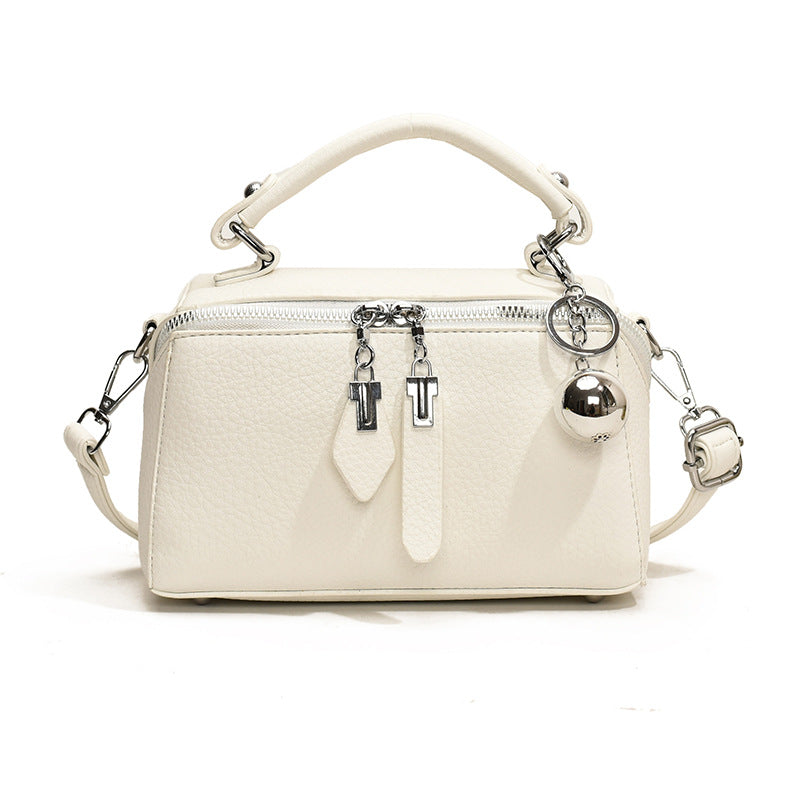 VAKKV 2025 Cross-border popular new handbag women's high-end fashion shoulder messenger bag large capacity Boston pillow bag
