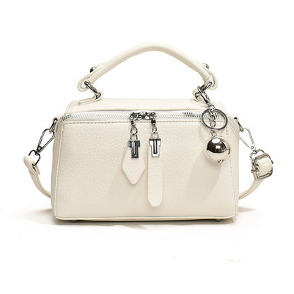 VAKKV 2025 Cross-border popular new handbag women's high-end fashion shoulder messenger bag large capacity Boston pillow bag
