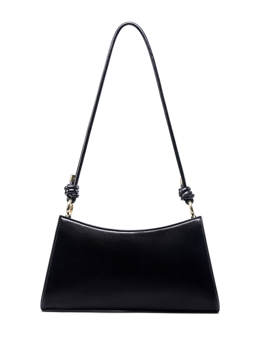 2025 Baguette underarm women's bag popular new summer high-end commuting shoulder bag textured leather bag