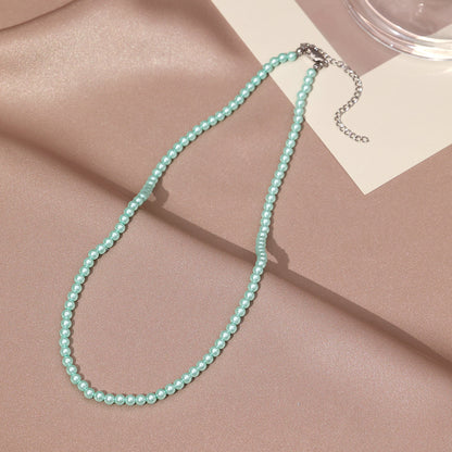 Necklace for Women Fever Same Style Shijia Pearl Clavicle Chain New Graceful and Fashionable Personalized Japanese and Korean Style Necklace