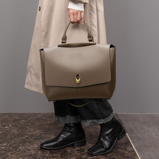 2025 Handbag women's high-end sense fashion commuter women's bag versatile portable tote bag popular new large-capacity bag women