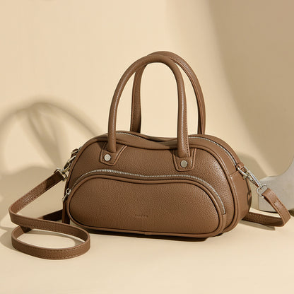 2025 Bag Summer Women's Versatile Saddle Bag Premium Handbag Casual Shoulder Bag Daily Commuter Messenger Bag Bag