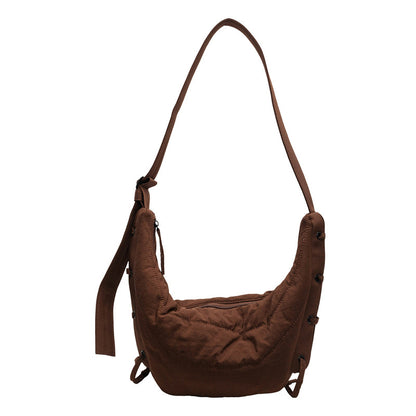 VAKKV 2025 Korean version of trendy casual large-capacity dumpling bag women's popular new fashionable versatile underarm bag commuter women's bag