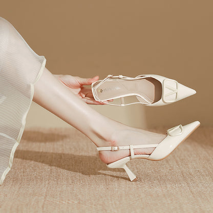 Grape Mom High Heels Women's Stiletto Heel High-Grade Fashion Shoes Sandals Women's Fashion Huizhou Women's Shoes  Spring and Summer