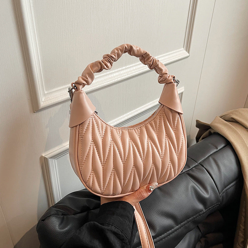 VAKKV 2025 Premium texture underarm bag popular new bags fashionable Popular casual versatile women's hand carry shoulder messenger bag
