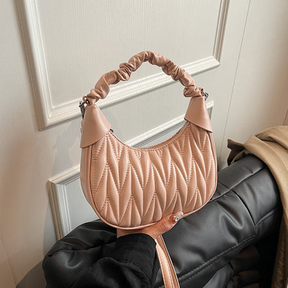 VAKKV 2025 Premium texture underarm bag popular new bags fashionable Popular casual versatile women's hand carry shoulder messenger bag