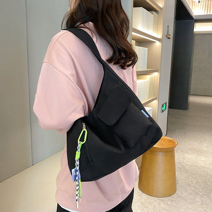 VAKKV New women's bag wholesale large-capacity tote bag women's fashion simple contrasting color shoulder bag casual commuter handbag