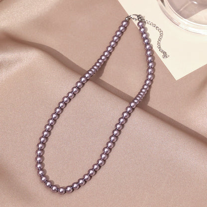 Necklace for Women Fever Same Style Shijia Pearl Clavicle Chain New Graceful and Fashionable Personalized Japanese and Korean Style Necklace