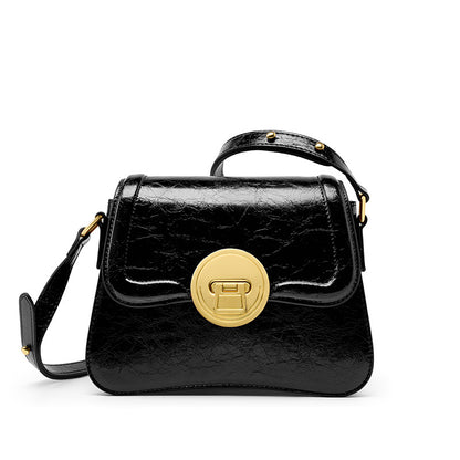 VAKKV 2025 Strictly selected commuter handbag bag popular new women's cowhide underarm bag niche single shoulder crossbody small square bag
