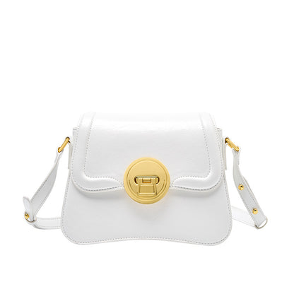 VAKKV 2025 Strictly selected commuter handbag bag popular new women's cowhide underarm bag niche single shoulder crossbody small square bag