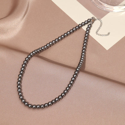 Necklace for Women Fever Same Style Shijia Pearl Clavicle Chain New Graceful and Fashionable Personalized Japanese and Korean Style Necklace