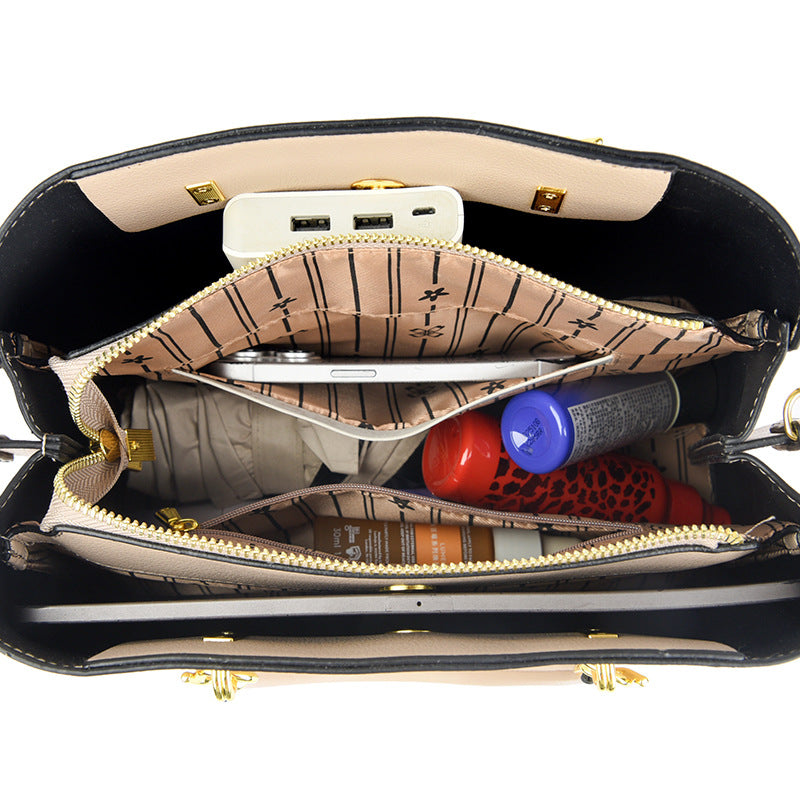 2025 Bag Autumn Women's popular Stylish Simple Handbag High Sense Large Capacity Tote Bag Commuter Shoulder Bag