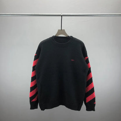 New Europe women and mens designer sweaters retro classic luxury sweatshirt men Arm letter embroidery Round neck comfortable high-quality jumper005