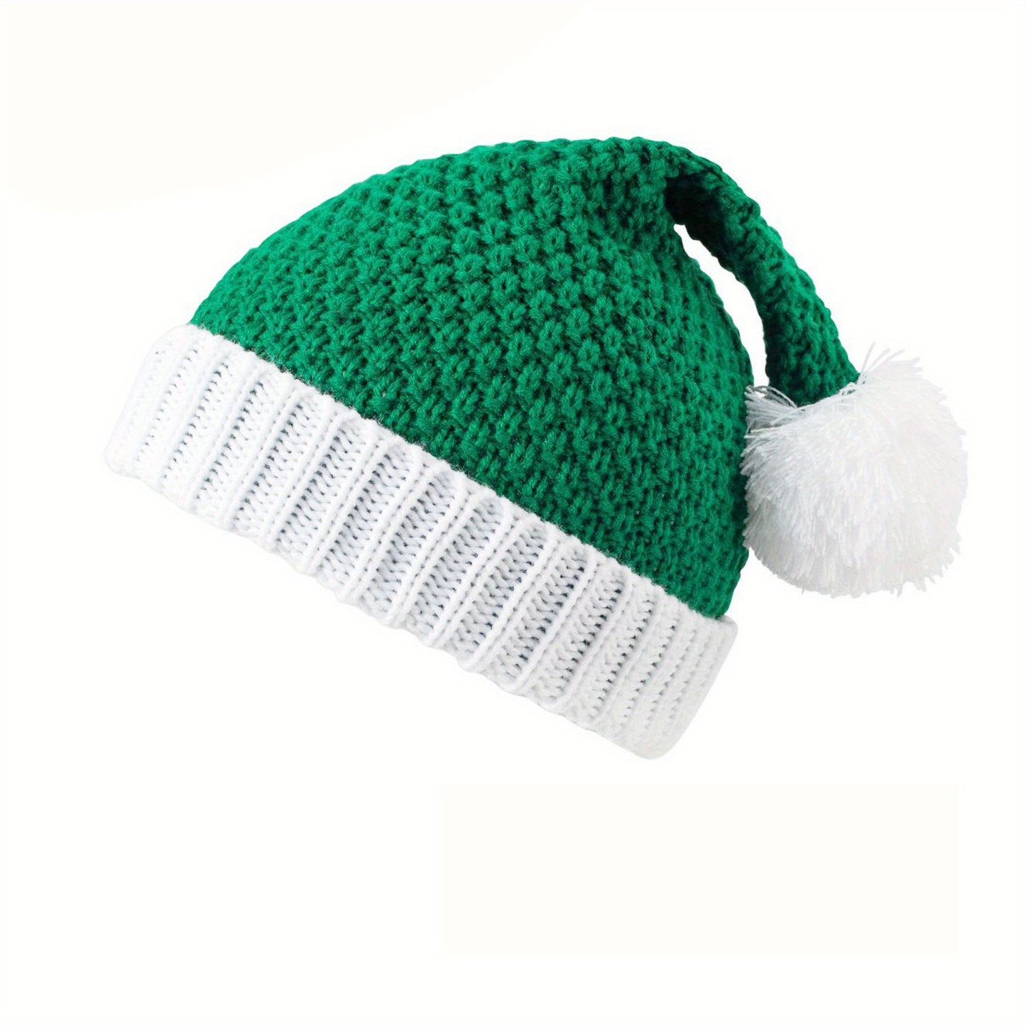 Christmas Hat For Men And Women, Knitted Woolen Hat, Classic Christmas Hat, Christmas Party Supplies, Halloween Costume, New Year's Gift