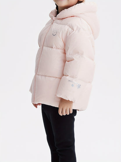 Marcolor Girls Casual & Stylish 80% Duck Down Hooded Thickened Down Jacket Winter