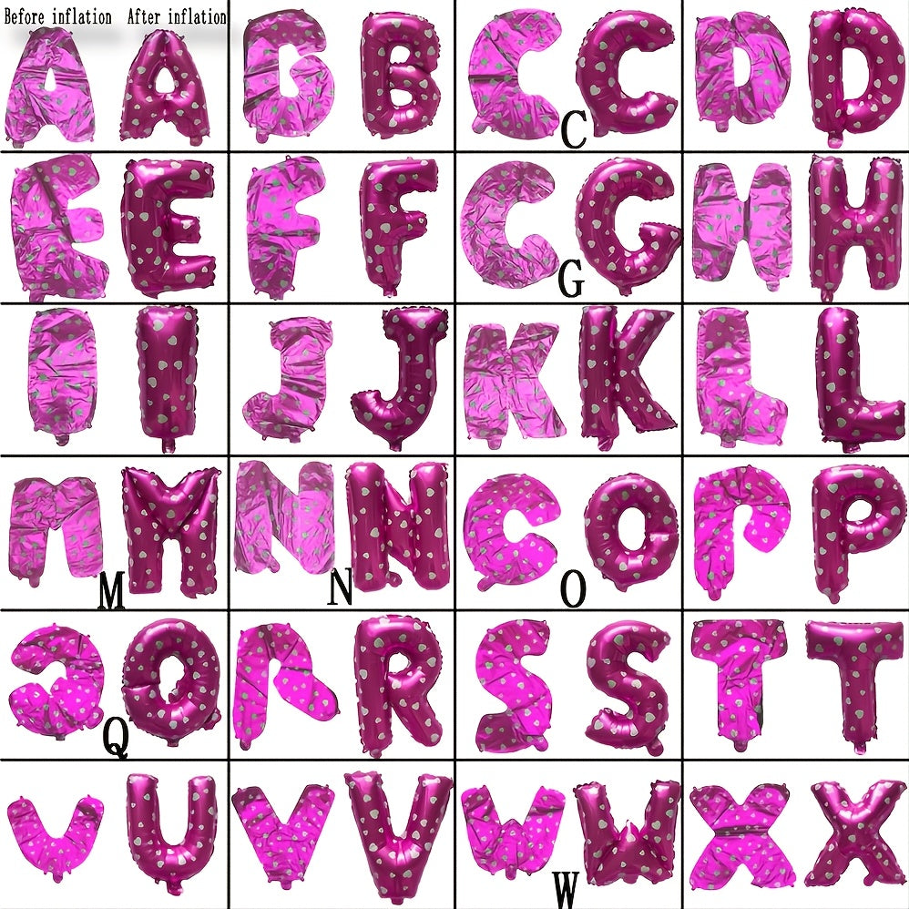 1pc Golden Letters Aluminum Film Number Balloons (16 "), Birthday Party Decoration