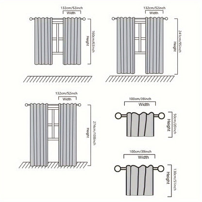 2PC French Pastoral Gauze Curtain Jacquard Four-season Universal Curtain Floating Window Living Room Bedroom Balcony Home Decoration, Bedroom, Study, Living Room, Party, Background Decoration