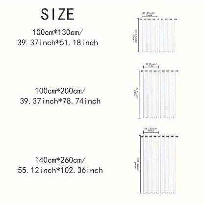 2PCS Holiday Daily Decoration Fabric Curtains, Grommet Top Solid Color Shading Curtain, Living Room Curtains, Bedroom Curtains, Office Home Decoration, Thermal Insulation Curtains