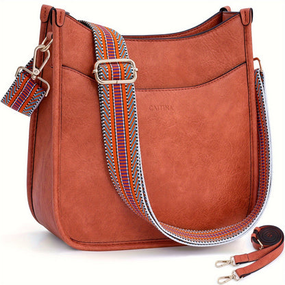 Stylish Shoulder Bag - Adjustable Strap, Spacious Interior, Perfect for Daily Commute and Travel Use, Comfortable and Versatile Women's Fashion Handbag