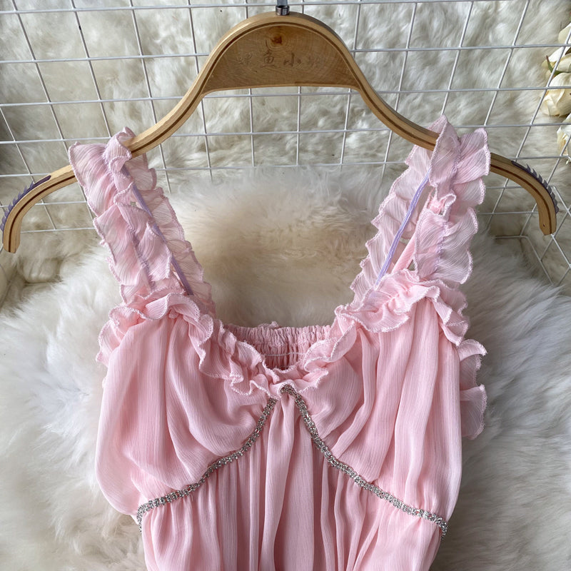 VAKKV Pink A-line Fashion Dress P271