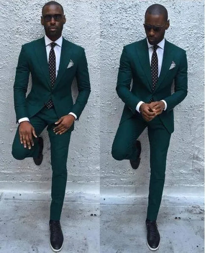 High Quality Two Buttons Pink Groom Tuxedos Groomsmen Notch Lapel Best Man Blazer Mens Wedding Suits (Jacket+Pants+Tie) D:38