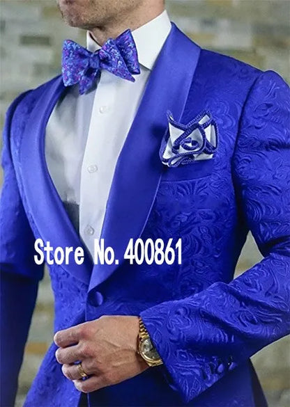 Double-Breasted Side Vent Light Grey Groom Tuxedos Peak Lapel Groomsmen Mens Wedding Tuxedos Prom Suits (Jacket+Pants+Tie) G1671