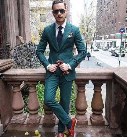 Houndstooth Groom Tuxedos Peak Lapel Men Wedding Tuxedo Fashion Men Jacket Blazer Men Prom Dinner/Darty Suit(Jacket+Pants+Tie) 1592