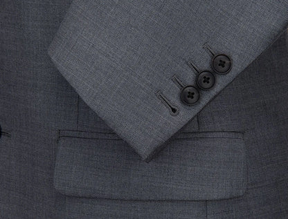 Handsome Grey Suits For Men Fashion Groom Suit Wedding Tuxedos Buy Again My Orders Traje de tres piezas para hombres FATO de Mens (Jacket+Vest+Pants) HY6004